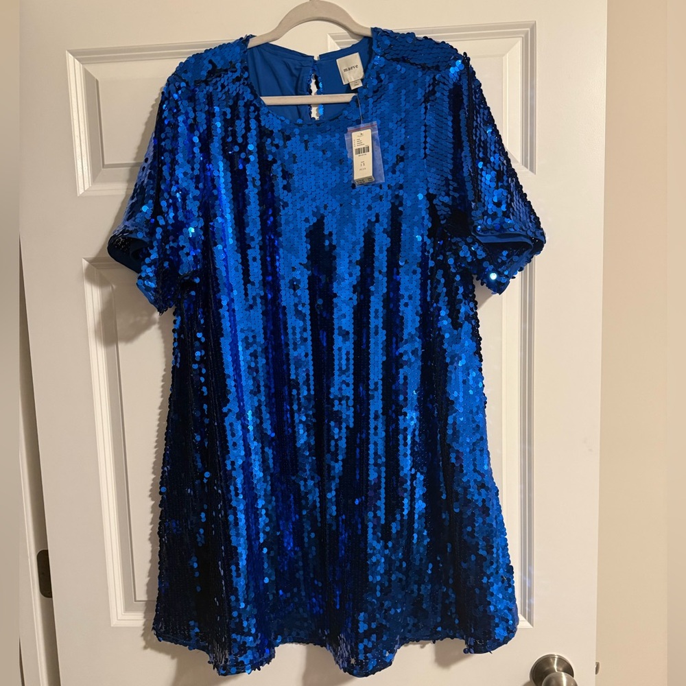 NWT The Emmy Short Sleeve Swing Dress by Maeve.